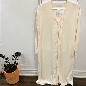 OAK + FORT Cream Long  Duster